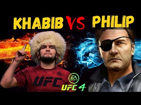 UFC 4 | Khabib Nurmagomedov vs. Philip governor | EA sports UFC 4 | epic