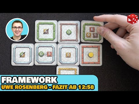 Uwe Rosenbergs Framework im Test (Solo vorgespielt und rezensiert)