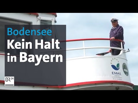 Am Bodensee: Weiße Flotte steuert Bayern nicht an | Abendschau | BR24