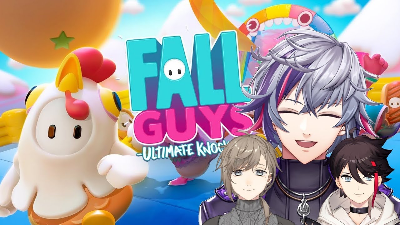 【Fall Guys】話題の新作バトロワ!!一位目指すぞ!!【にじさんじ】