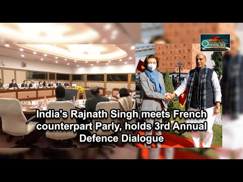 India's Rajnath Singh meets French counterpart Parly, holds 3rd Annual Defence Dialogue