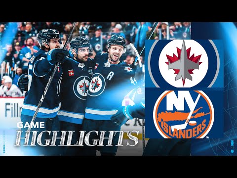Winnipeg Jets vs. New York Islanders - Game Highlights