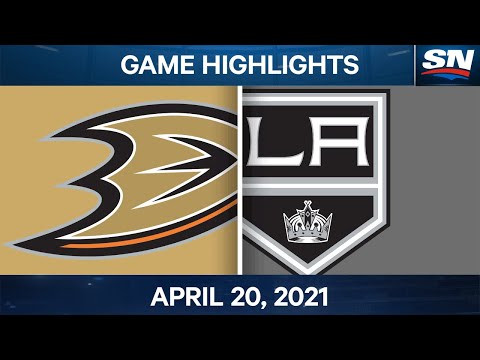 NHL Game Highlights | Ducks vs. Kings – Apr. 20, 2021