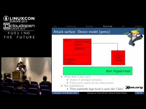 Securing Your Xen-Based Cloud - George Dunlap, Citrix