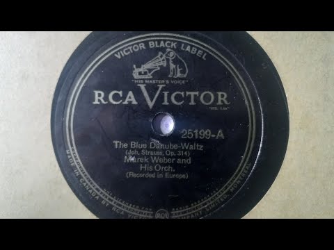 The blue Danube Waltz | 1935 |78rpm record