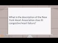 What are the symptoms of New York Heart Association Class III Congestive Heart Failure?