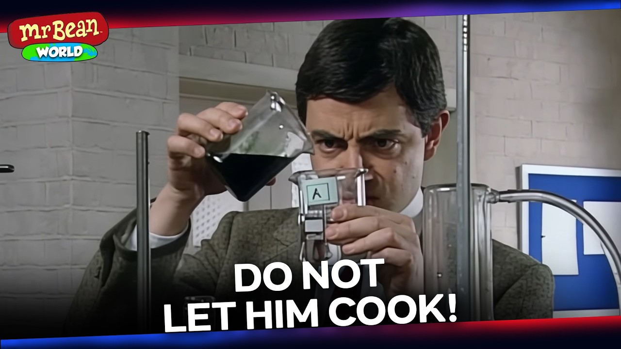 Bean's Trying To Do An Experiment | Mr Bean Live Action Season 1 | Mr Bean