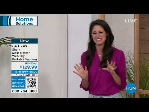 HSN | Home Solutions featuring Shark Cleaning 08.06.2023 - 11 PM