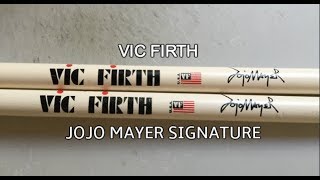 Video thumbnail for Vic Firth Jojo Mayer Signature Stick - (Quick Review/Demonstration) by Sean Zetterlund