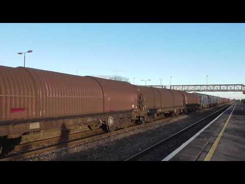 DBS 66001 margam to round oak loaded steel train