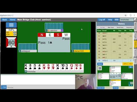 Learning Bridge: 10 hands commentary SAYC bidding