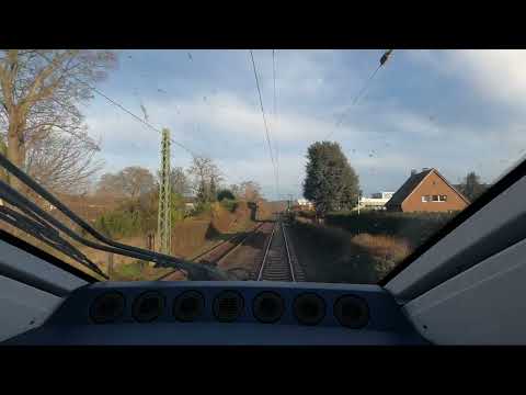 Führerstandsmitfahrt (Cabride) im ICE 4 von Bonn Beuel nach Koblenz Hbf