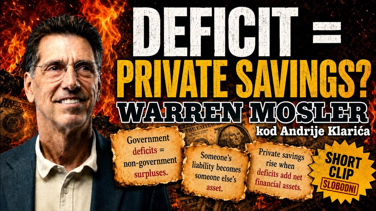 The Deficit Myth? Public Debt as Private Savings | Warren Mosler