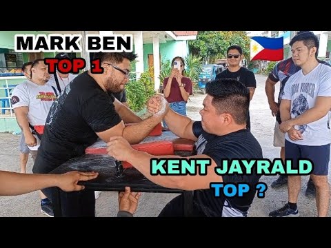 Top 1 Mark Luis Ben vs Top 2 Kent Jayrald Tan | Preparation For Singapore | Armwrestling🇵🇭