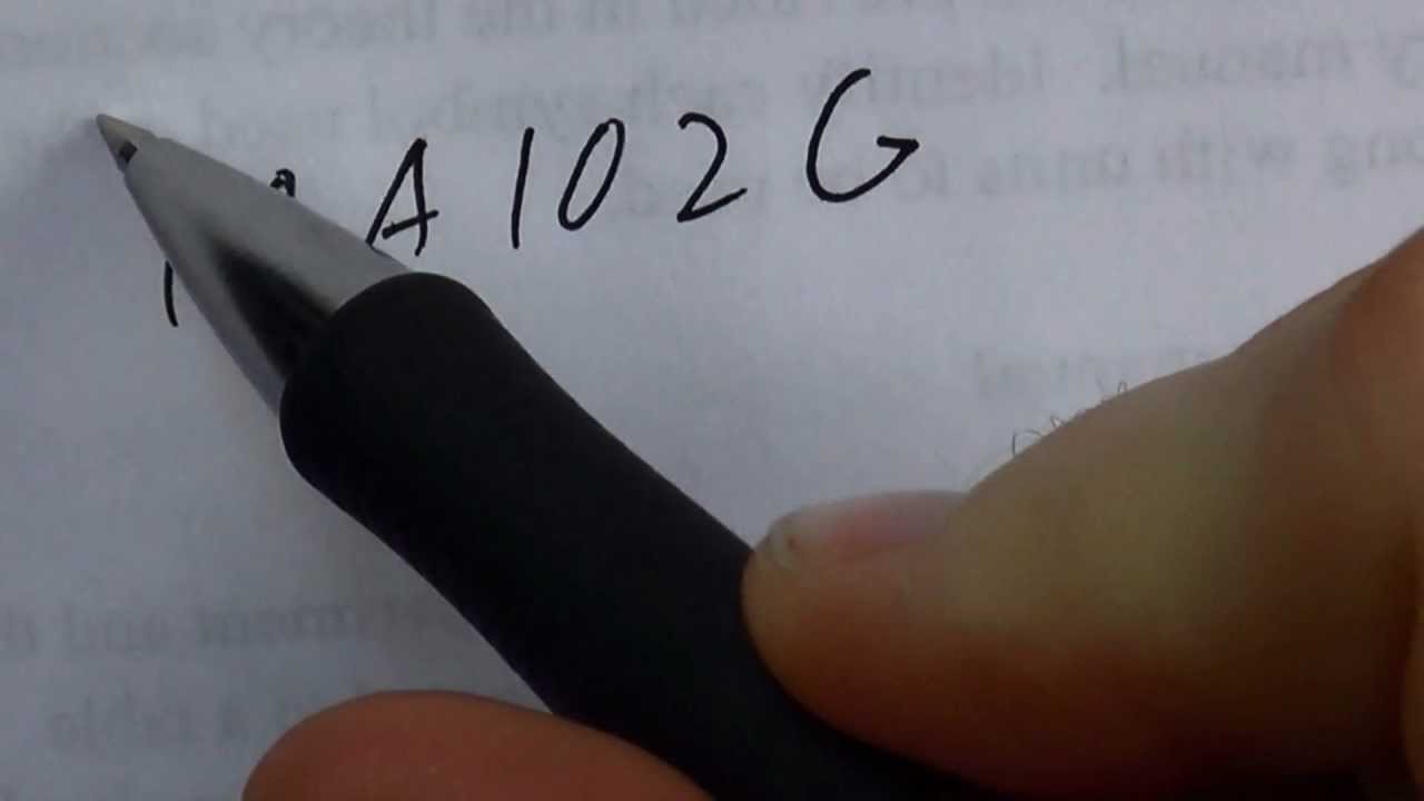 SIP Resistor Network Markings