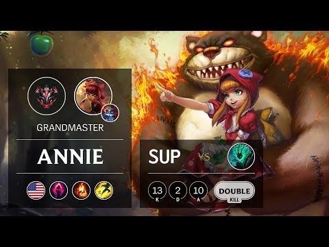 Annie Support vs Thresh - NA Grandmaster Patch 9.21