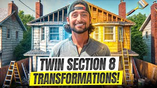 Rebuilding Two Neighboring Houses into Section 8 Rentals! Transforming Neighborhood! Dual Makeover!