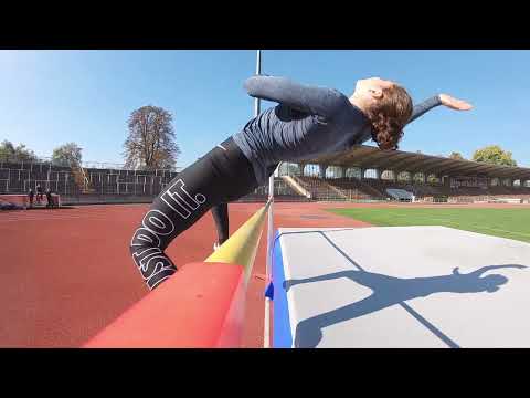 High jump instructional video
