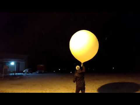 Start Sonda meteo Legionowo 2018 wigilia