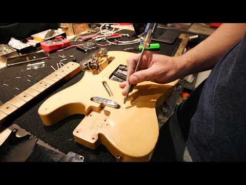 70 Year Old Fender Telecaster Gets The Expert Treatment