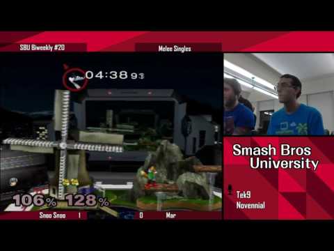 SBU Biweekly #20 - SnooSnoo vs Mar - Singles LR3