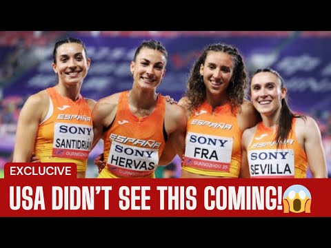 Spain SHOCKS USA in 4x400m Relay Final | World Athletics Relays 2025 Upset!