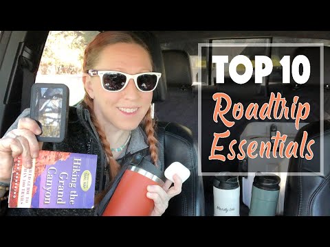 Top 10 Road Trip Essentials: Items for your next long drive!