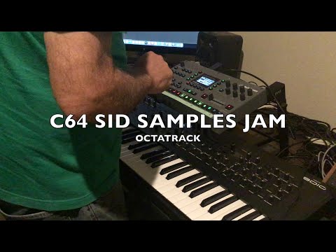 C64 SID SAMPLES 8-BIT TECHNO STYLE HARDWARE JAM - ELEKTRON OCTATRACK