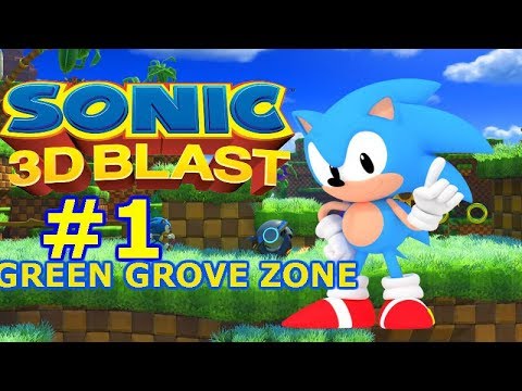 Sonic 3D Blast Playthrough Part 1 MegaDrive/Genesis/PC/Saturn/Kega Fusion (720P) GIVEAWAY
