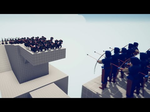 100x ARCHERS vs 50x RAPTORS - Totally Accurate Battle Simulator