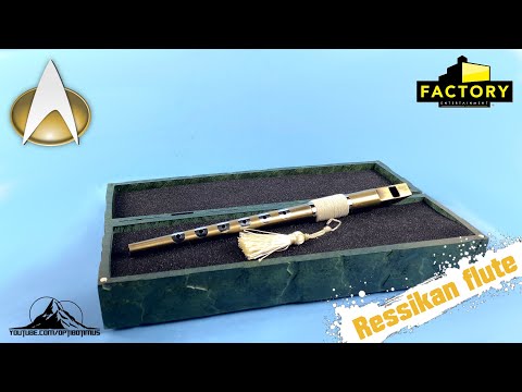 Factory Entertainment Star Trek: The Next Generation RESSIKAN FLUTE Flute Prop Replica Review