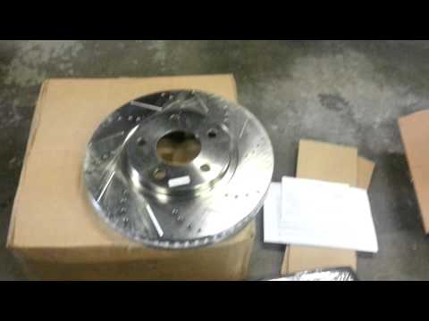 BrakeMotive drilled & slotted rotors part 1