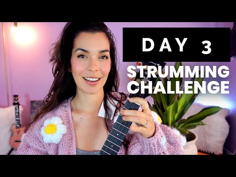 HOW TO Strum A Ukulele for Beginners   Ukulele Strumming Challenge | Day 3 of 5