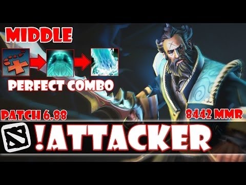 Attacker - Kunkka ( Vol.2 ) ( Patch 6.88 ) – 8300 MMR , DOTA 2