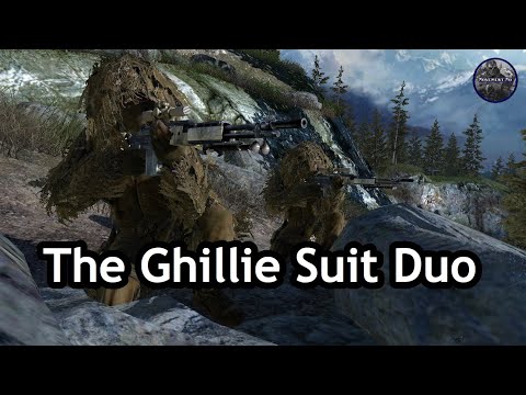 THE GHILLIE DUO Call Of Duty WARZONE ghillie suit stealth Gameplay
