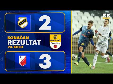 MBSLS 2025/26 - 23.Kolo: ČUKARIČKI – VOJVODINA 2:3 (0:0)