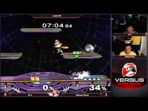 4/2/15 Versus Weekly Melee - Sir V (Fox) vs Walmart Shoes (Marth)