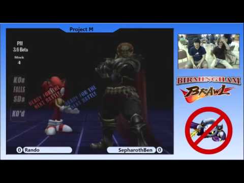 Birmingham Brawl 1 PM Singles - Rando (Sonic, Mario) vs. SephirothBen (Gannon, Sheik)