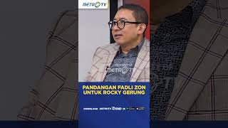 Download lagu Fadli Zon Hormati Rocky Gerung #shorts mp3