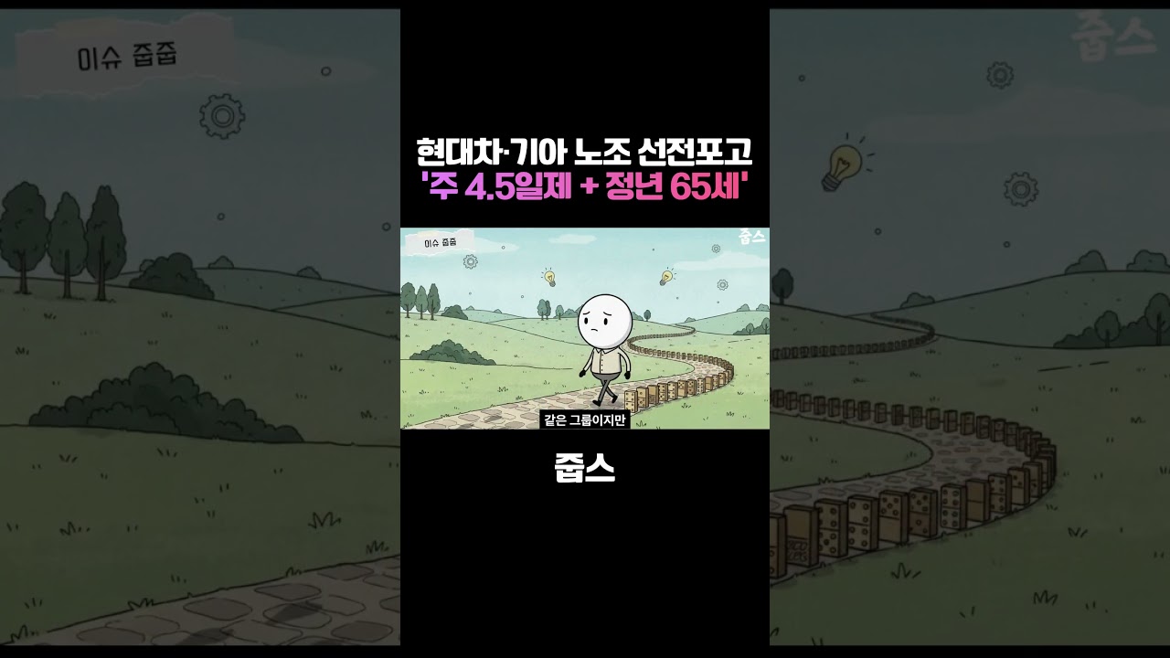 현대차·기아 노조 선전포고 '주 4.5일제 + 정년 65세'