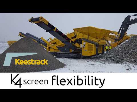 Keestrack K4 set from 3 to 2 split in a few minutes