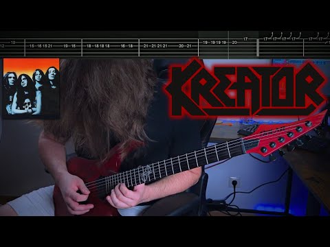 Kreator - Extreme Agression (Guitar Cover + Tabs) #115