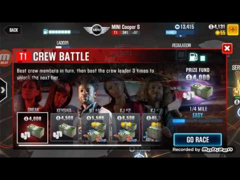 CSR Racing 2 - Tier 1 Crew Battle Sneak
