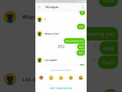 Kik chat! I am taken! Not a problem!