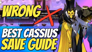 Easiest & Fastest Way To Build a Perfect Cassius Save Data - Chaos Zero Nightmare