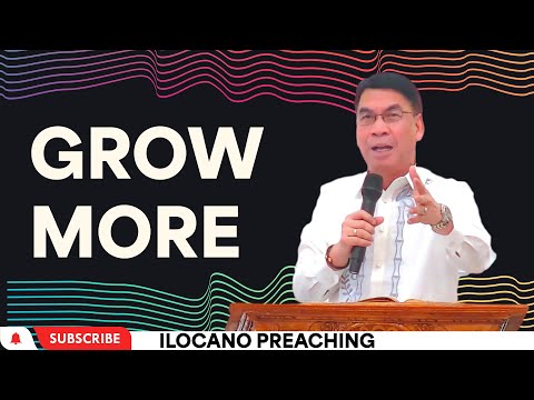 Grow More | Bishop Freddie De Vega
