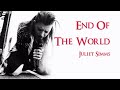 Juliet Simms End Of The World (Instrumental w ...