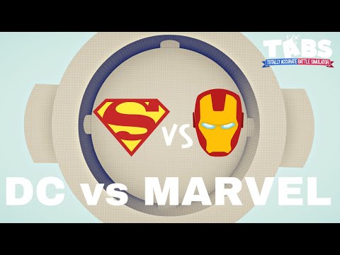 Marvel vs DC Superheroes : TABS - Totally Accurate Battle Simulator