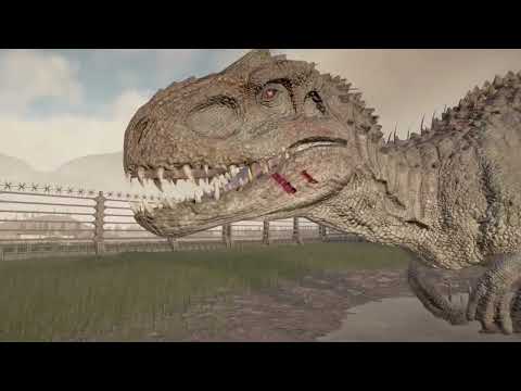 Scorpios Rex vs Indominus Rex – The Ultimate Hybrid Dinosaur Battle! 🦖🔥