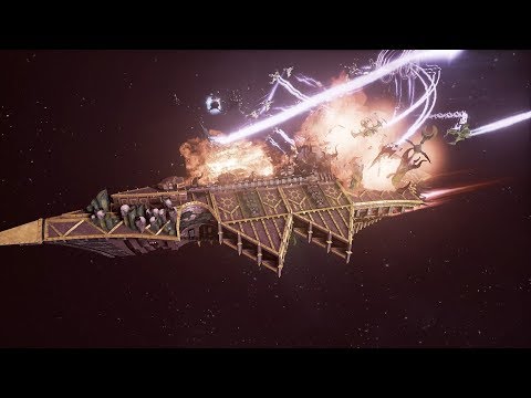 Eldar Corsairs (Ulthwe) vs Chaos! Rank 63 - Battlefleet Gothic Armada